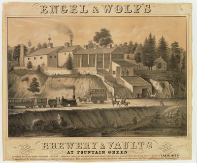 Engel and Wolfs Brewery by American School